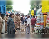 अतिक्रमण पर प्रशासन सख्त: नगला बीच में SDM ने किया निरीक्षण, 2 नवंबर तक अतिक्रमण हटाने का अल्टीमेटम