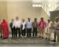 पन्नूगंज पुलिस ने आठ वारंटियों को किया गिरफ्तार
