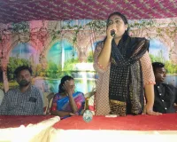 फुटबाल प्रतियोगिता के फाइनल में पहुंचीं झामुमो केंद्रीय कमेटी सदस्या उपासना मरांडी