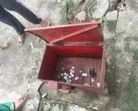 मंदिर का दानपात्र काटकर चोरी, एक साल से चोरियों का सिलसिला; पुलिस की कार्यशैली पर उठे गंभीर सवाल