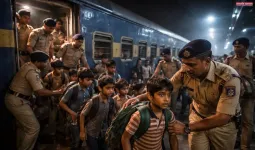 एमपी में चलती ट्रेन से बिहार के 163 नाबालिग लड़के बचाए गए; मानव तस्करी की कोशिश का आरोप