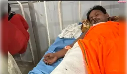 रहीमाबाद में आमने-सामने बाइक टक्कर