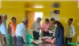 मोहनलालगंज में फार्मर रजिस्ट्री सत्यापन पर प्रशासन सख्त, एसडीएम का औचक निरीक्षण