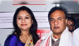 कांग्रेस का बड़ा दावा, हिमंत शर्मा की पत्नी के पास विदेशी पासपोर्ट और विदेशों में कारोबार