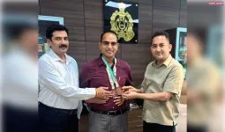ऑल इंडिया पुलिस बैडमिंटन चौंपियनशिप मे  राजकुमार सिंह का शानदार प्रदर्शन