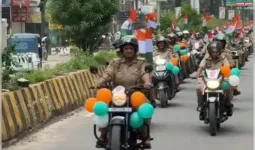 80वें स्वतंत्रता दिवस पर कानपुर में निकली भव्य तिरंगा यात्रा, बाइक रैली में दिखा देशभक्ति का उत्साह