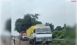 हाईवे किनारे खड़े 194 वाहनों पर बड़ी कार्यवाही 