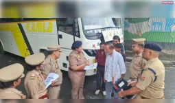 सेफ सिटी मिशन के तहत सार्वजनिक परिवहन में महिला एवं बाल सुरक्षा को लेकर विशेष चेकिंग 