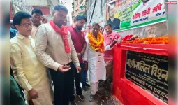 नवरात्र में विकास की सौगात: सिविल लाइंस में नई सीसी सड़क का लोकार्पण