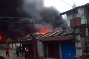अरुणाचल प्रदेश में लगी भयानक आग, 700 से अधिक दुकानें जलकर हुई राख 