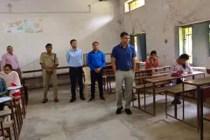 कड़ी सुरक्षाओं के बीच सकुशल संपन्न हुई पीईटी की परीक्षा