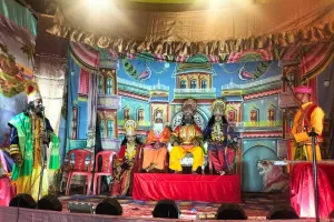 रामलीला मंचन ने मोहा दर्शको का मन