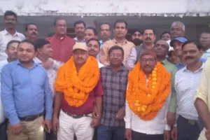 शिक्षक संघ का चुनाव सम्पन्न, राघवेंद्र नाथ पाण्डेय अध्यक्ष एवं मनौवर मंत्री पद पर मनोनीत