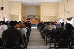 सीमेन छापरी में संयुक्त बोड़ो गण, मंच धेमाजी जिला समिति का अभिवर्तन