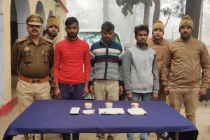 1 करोड 80 लाख रूपये की अफीम व लग्जरी कार बरामद, 03 मादक पदार्थ तस्कर गिरफ्तार