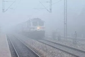 गोंडा जिले में 15 दिन से पड़ रहे कोहरे से जनजीवन अस्त व्यस्त