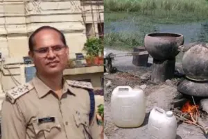 तमसा नदी की कछार में धधक रही शराब की भट्ठियां, संबंधित विभाग कब तक करेगा कार्यवाही