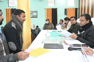 डीएम व एसपी ने सुना तहसील दिवस पर आए जनता की फरियाद