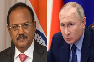 NSA अजीत डोभाल ने की रूसी राष्ट्रपति पुतिन से मुलाकात, अहम मुद्दों पर हुई बातचीत