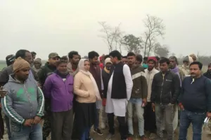 श्रीपतनगर गांव में जल्द बनेगा गंडक रिंग बांध : विधायक रिंकू सिंह 