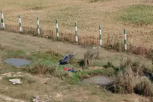 पेपर देने गए छात्र शव का खंती में मिला