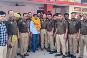 स्थानांतरण पर कोतवाल को दी विदाई