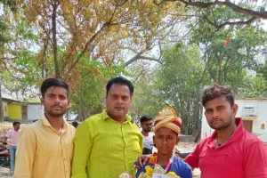 राज्य स्तरीय बाल क्रीड़ा प्रतियोगिता में दूसरा स्थान प्राप्त टीम का हुआ भव्य स्वागत