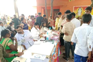 गौरव हॉस्पिटल ने मेले में लगाया नि:शुल्क स्वास्थ्य शिविर