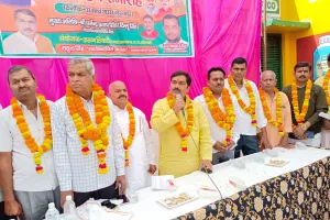 नवनिर्वाचित अध्यक्ष राहुल सिंह ने ली शपथ