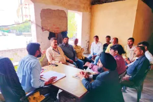 संगठन मे किसी तरह की अनुशासन हीनता बर्दास्त नही होगी-सुमंगल दीप त्रिवेदी 