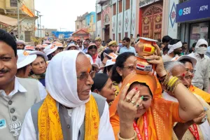 156 देशों के पवित्र जल से अयोध्या मे राम मंदिर  जल जलाभिषेक संपन्न
