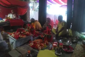 देवी भागवत के आयोजन से भक्तिमय हुआ धर्मपूरा