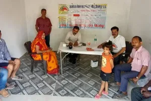 ग्रामोदय जेम्स फाउंडेशन ने मुफ्त चिकित्सा शिविर का किया गया आयोजन