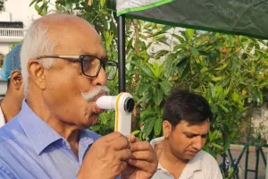 विश्व अस्थमा दिवस पर धूम्रपान निषेध के लिए नागरिकों को संकल्पित किया - जे पी सिंह अध्यक्ष संस्कृतभारतीन्यास अवधप्रान्त 