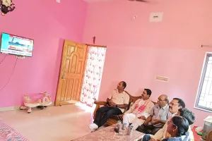 भाजपाईयों ने साथ बैठकर सुना 101वीं मन की बात का प्रसारण, बताया राष्ट्रहित के लिए अनिवार्य