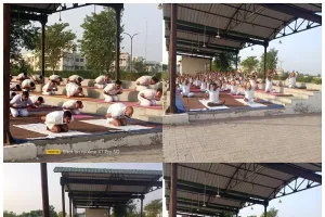 9वी वाहिनी सशस्त्र सीमा बल के द्वारा दो दिवसीय योग शिविर का आयोजन किया गया
