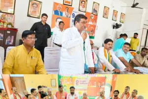 भाजपा महा संपर्क अभियान 2023 वरिष्ठ कार्यकर्ता टिफिन बैठक