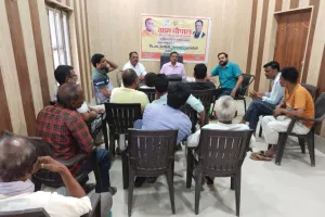 ग्राम प्रधान की अध्यक्षता में ग्राम चौपाल का हुआ आयोजन 