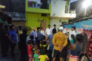 संविधान पर दलित मुस्लिम संवाद कार्यक्रम।