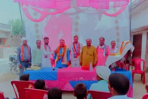 छत्रपति साहू जी महाराज के जयंती पर अपना दल के कार्यकर्ताओं ने किया कार्यक्रम का आयोजन