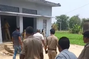 दिव्यांग महिला की निमर्म हत्या ,मौके पर जांच में जुटी फोरेंसिक टीम, हरपुर बुदहट के सोनबरसा की घटना