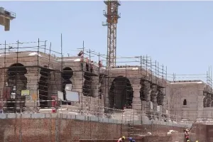 अयोध्या में राम मंदिर के ग्राउंड फ्लोर का काम अंतिम चरण में