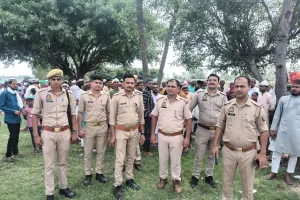 बकरीद का पर्व शांति पूर्वक ईद की नमाज के बाद पुलिस की मुस्तैदी में संपन्न हुआ