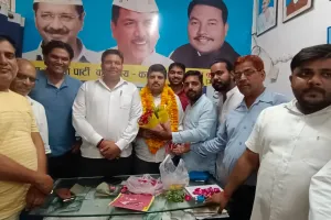 संजीव मिश्रा बने आम आदमी पार्टी के नए जिलाध्यक्ष