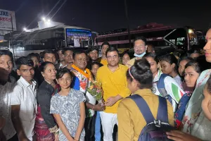 सेशिनकाई कराटे के खिलाड़ी कोलकाता के लिए हुए रवाना