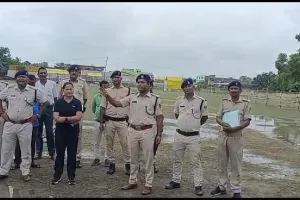 बिहार : रुक रुक के हो रही बारिश के कारण होम गार्ड शारिरिक दक्षता जांच स्थगित