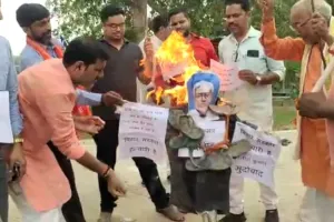 कुशीनगर : विधानसभा मार्च करते भाजपा पदाधिकारी की लाठीचार्ज में मौत 