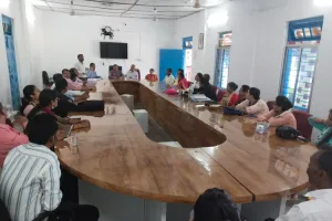 उत्कृष्ट विद्यालय की शाला प्रबंधन एवं विकास समिति की बैठक सम्पन्न