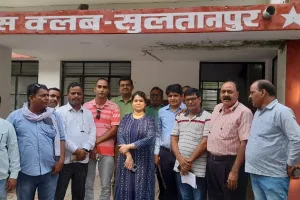 प्रेस क्लब की हकीकत देखने  पहुंची डीएम जसजीत कौर 