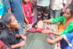 कांजी में टूट कर गिरे विद्युत तार की चपेट में आकर 18 वर्षीय युवती की मौत